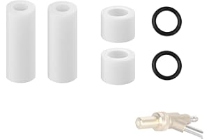 HDWGGD Pressure Washer Sandblasting Nozzle Replacement for Tool Daily 5000 PSI Sandblasting kit Ceramic Power Washer Sand Blaster Nozzle Tips Wet Abrasive Sandblaster Attachment Parts(2 Pack)