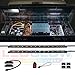 LEDGlow 2pc White Truck Tool Box LED Lighting Kit for Work & Utility Trucks - Universal - 12