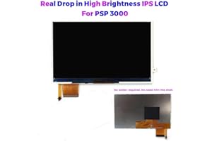 For PSP3000 Highlight High Brightness Drop in IPS Screen LCD For PSP 3000 No Need Solder Easy to Install