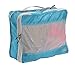 Lewis N. Clark ElectroLight Expandable Compression-Packing Cube + Travel Organizer for Luggage, Suitcase or Carry On with Smart Design Grab Handle & Breathable Mesh, Large, Bright Blue