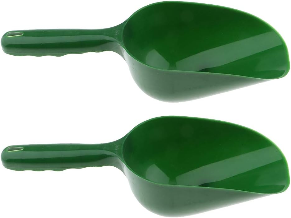 2Pcs/Set Plastic Handy Garden Scoop for Soil, Compost, Planting or Re