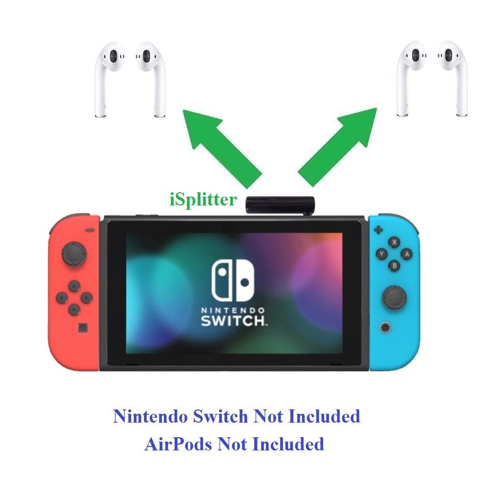 KOKKIA iSplitter : iAdapter 3.5mm Tiny MULTI-STREAMING Bluetooth Stereo Transmitter Splitter. Works with ALL All Music Devices with 3.5mm audio sockets, etc