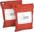 Cornucopia Brands Activated Charcoal Odor Absorber in Bamboo Bag 1.1 lb Total (2 Pack)