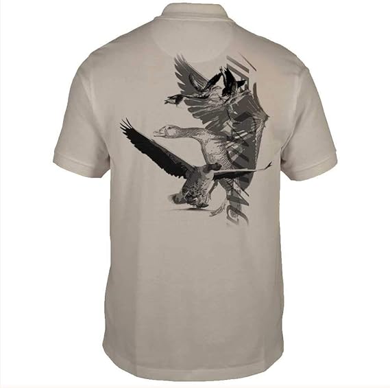 Personalised Wild Goose Hunting Polo Shirt Amazon.co.uk Clothing