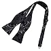 DBA7B04-06 Young Series Paisley Microfiber Mens Self-tied Bowties By Dan Smith …