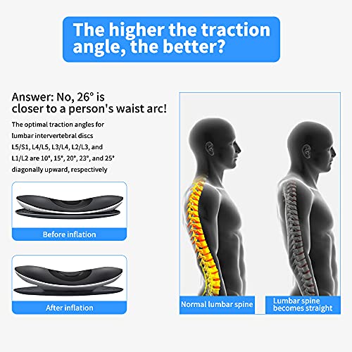 Electric Lumbar Traction Device Inflated Back Stretcher Vibration Massage With Heat Back electric-lumbar-traction-device-inflated-back-stretcher-vibration-massage-with-heat-back