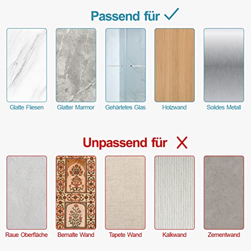 iSPECLE Duschablage Ecke ohne Bohren, Duschregal Selbstklebend Eckregal Dreieck Duschkörb, Badezimmer Dusche Regal Organizer für Bad Küche Toilette, 2 Stück, Schwarz