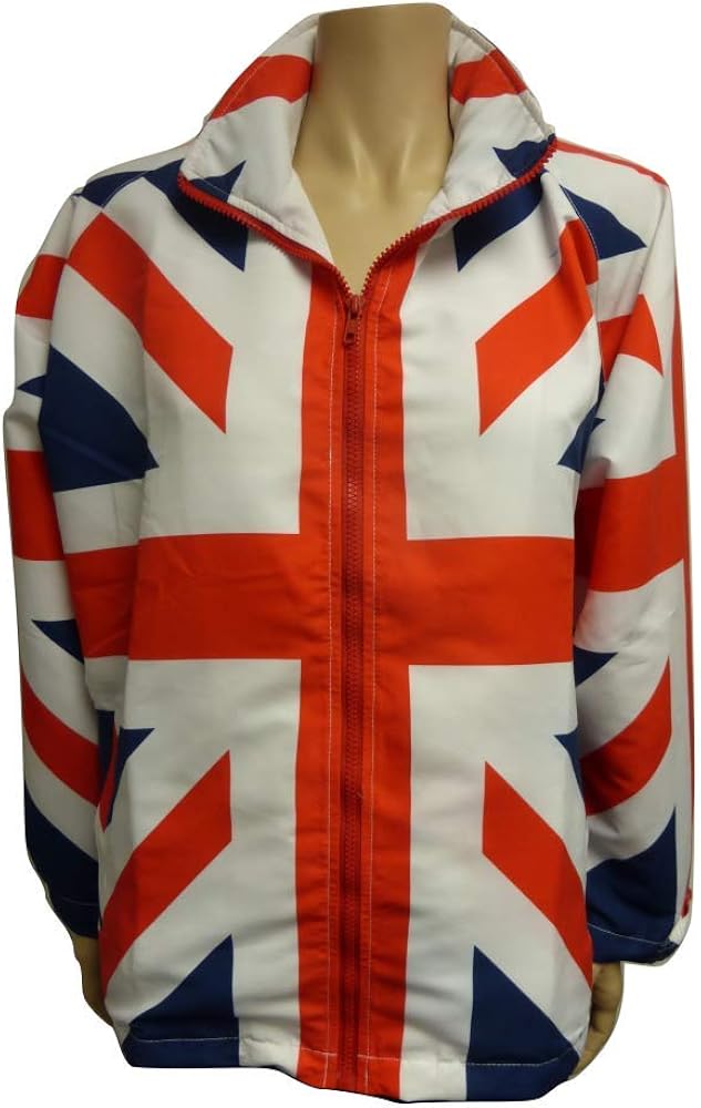 Union Jack Wear Mens Lightweight Union Jack Jacket/Coat XXL Amazon.co