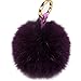 FURTALK Fur Pom Pom Keychain Bag Charm Fur Handbag Charms Original