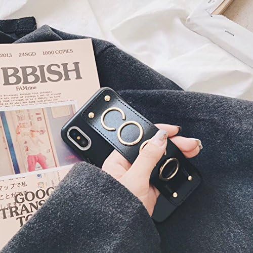 IPhone 7 Plus case iphone 8 Plus case COCO New Elegant Luxury PU Leather Cover Case For Apple iPhone7 Plus/ iphone 8 Plus (Black)