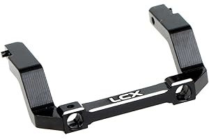 LCX Racing 1/24th RC Crawler Car CNC Machined Aluminum Front Bumper Mount for Axial SCX24 B-17 AXI00004 C10 AXI00001, Upgrades Parts Accessories