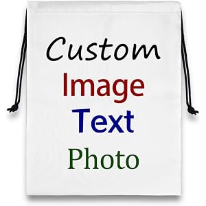 GAIIIIYOU Custom Grip Bag Personalized Drawstring Gymnastics Grip Bags for Gym Holiday
