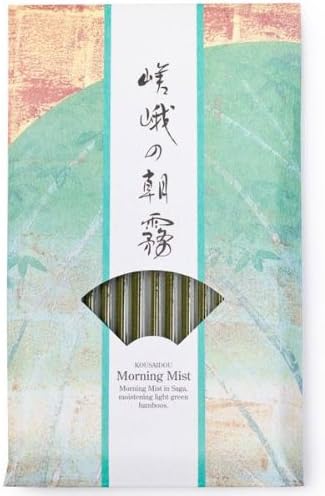Morning Mist Lily of the Valley Luxury Organic Japanese Incense (15 sticks) - Kousaido