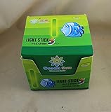 250 Pieces (50bags) 4.5*37mm Float Glow Stick Night Fishing Green Fluorescent Light
