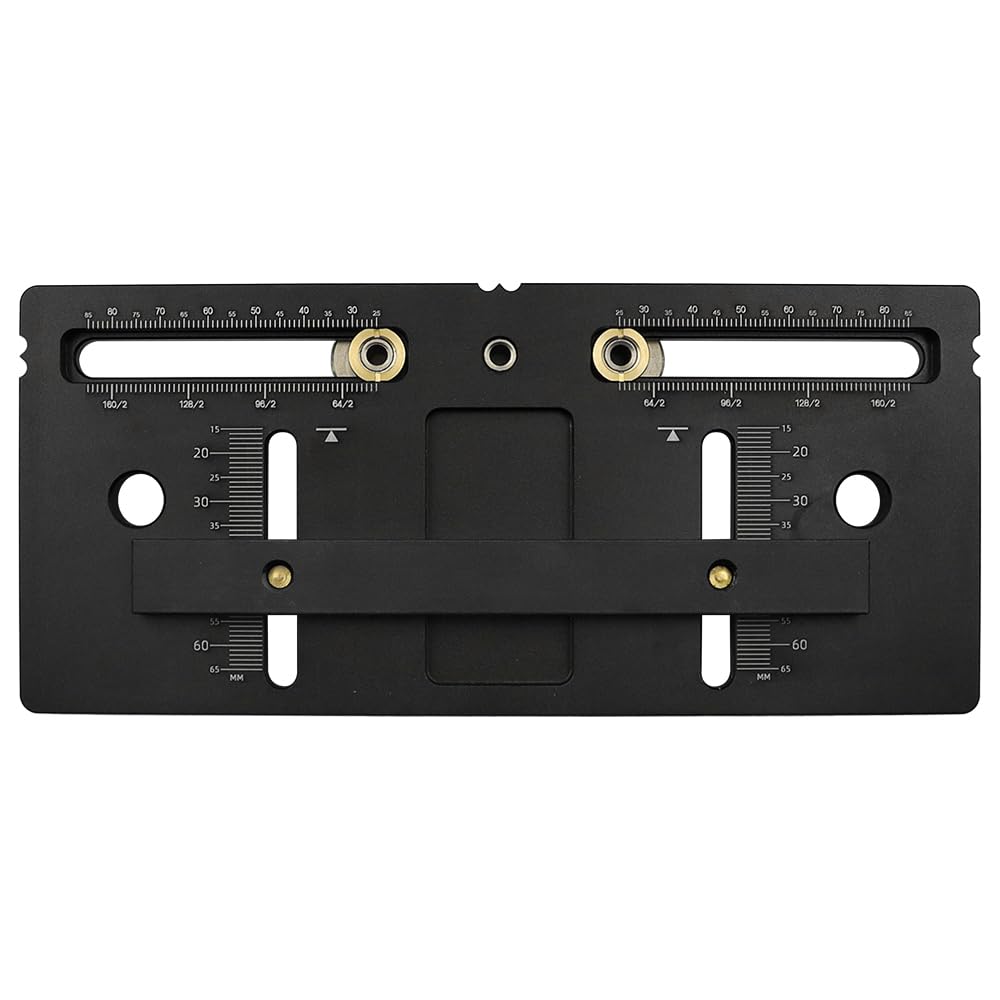 Tiardey Wardrobe Cabinet Handle Hole Puncher Cabinet Door Positioner Woodworking Auxiliary Tool Handle Hole Adjustment Positioner