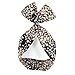 Yeshan Rabbit Ear Twist Bow Wired Headbands Scarf Headwrap Hairband Hair Accessory,Pack of 8