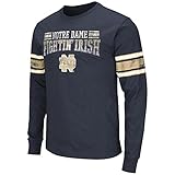 Mens NCAA Notre Dame Fighting Irish Long Sleeve Tee Shirt (Team Color)