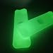 Remote Case for Apple TV 4K/4th Generation, Silicone Remote Cover Sleeve Lightweight [Anti Slip] Shock Proof Skin Protective Case for Apple TV 4K Siri Remote Controller - Green Glow in The Dark