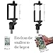 Bluetooth Selfie Stick Tripod, BOKIN wireless Selfie Stick for iPhone 6/iPhone 6 Plus/iPhone 7/iPhone 7 plus/iPhone 8/iPhone 8 plus/iPhone X and Samsung note 8/S8 and other Android Phones