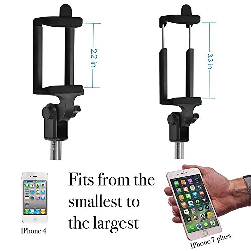 image for Bluetooth Selfie Stick Tripod, BOKIN wireless Selfie Stick for iPhone 