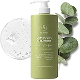laferme Laminaria Shampoo with Organic Ingredient, Korean Clarifying Shampoo, Hydrating for Dry Hair, Strengthening for Weak Hair, Sulfate & Paraben-Free, for Women & Men, 33.8 FL OZ, Pine Eucalyptus