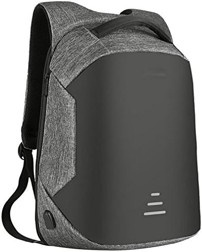 Chiffoned NEW Backpacks Men USB Charge Laptop Backpack Minimalist Fashion Anti-theft Backpack Casual Waterproof Travel Bag Gray