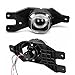 AUTOSAVER88 Halo Projector Fog Lights H3 12V 55W Warm White Halogen Lamp Fit for Ford F250 1999-2004 F350 F450 F550 Super Duty 2001-2004 Excursion 2001-2004 (Clear Lens w/Bulbs)
