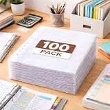 1ABOVE Premium 60 Micron A4 Punched Plastic Wallets 100 Pack view 2