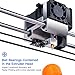 ZD Bravo-I 3D Printer, Metal Plate Fully Assembled Large 3D Printer, High Precision DIY 3D Printer Kit Touch Screen, Works with TPU PLA Filament 1.75 mm, 220x250x250mm