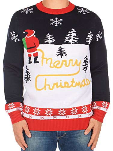 Naughty ugly Christmas sweaters