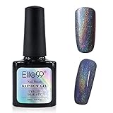 Elite99 Colorful Rainbow Gel Polish Soak Off UV LED Nail Art Holographic Manicure 10ML 7007