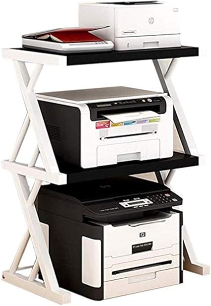 Supports Imprimantes Imprimante Etagere De Bureau Copie Bureau De Stockage Double Etagere Etageres Creative Telecopieur Bureau Stand Organisateur For La Maison Et Le Bureau Support Pour Imprimante Amazon Fr Fournitures De Bureau