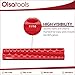 Olsa Tools Magnetic Socket Organizers | 3 Piece Set Socket Holder Kit | 1/2-Inch, 3/8-Inch, & 1/4-Inch Drive | SAE Red | Holds 68 Sockets | Professional Quality Tools Organizer Part 1150