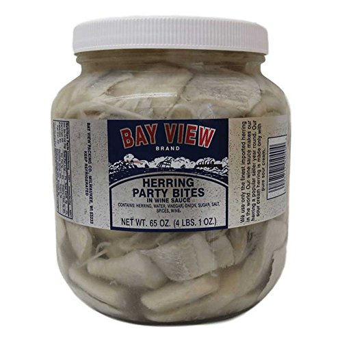 Pickled Herring in Wine Sauce - 65 oz jar