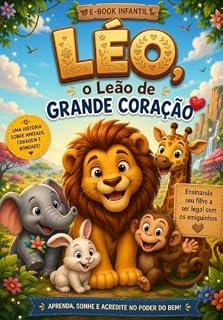 Livro Léo,o leão de grande coração