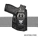 We The People Holsters - Black - Right Hand - IWB Holster Compatible with Smith & Wesson M&P 9C/40C / M2.0 3.5