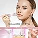 Bikini Trimmer, Facial Hair Removal for Women, Eyebrow Trimmer, 3 in 1 Painless Electric Razor Ladies Body Shaver Painless Multi Purpose Women Hair Remover for Face/Bikini Area/Eyebrow/Armpit/Leg