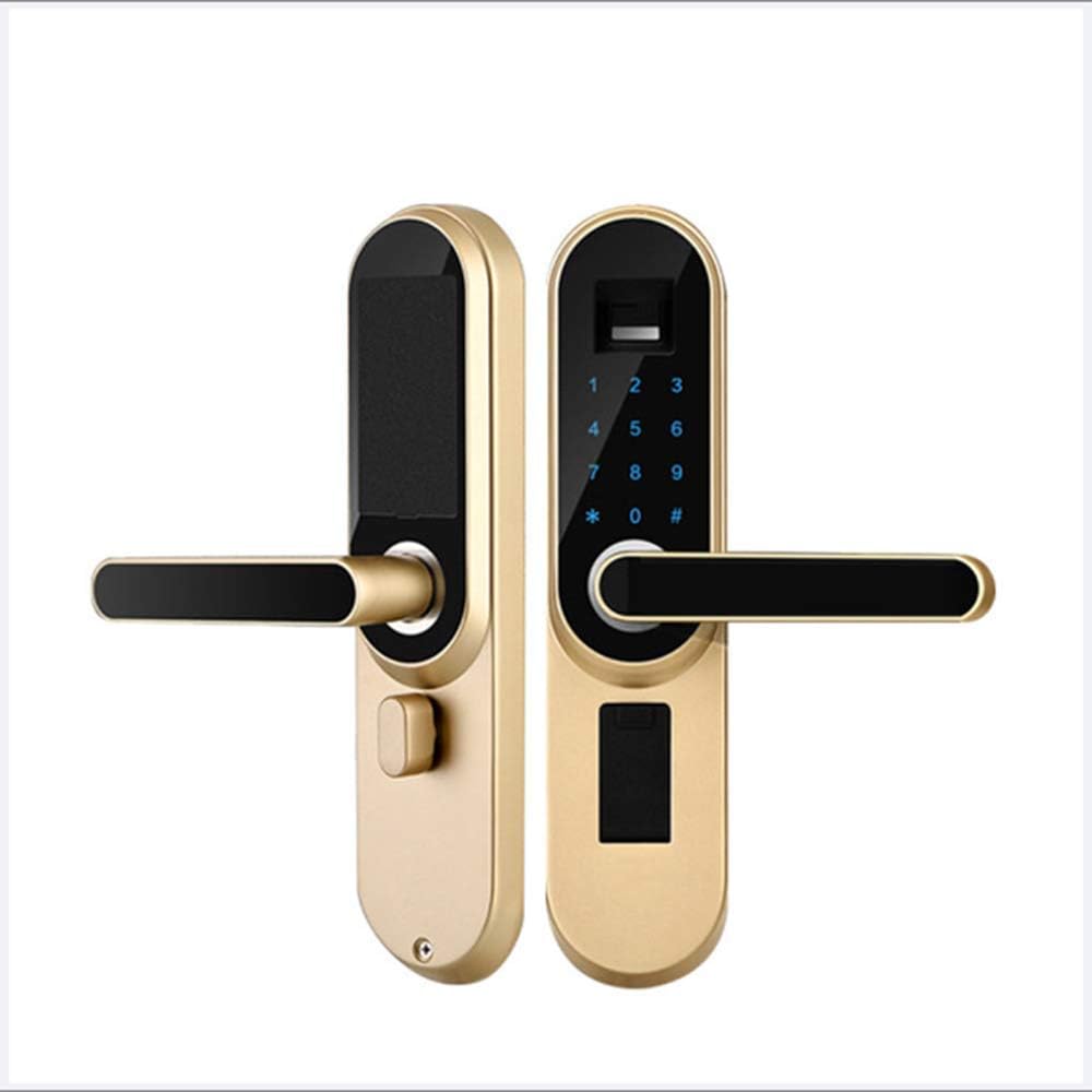Keyless Smart Door Lock Biometric Fingerprint Door Lock Keypad Code Smart Home Entry