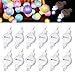 Paper Lantern Lights, YUNLIGHTS 12 Pack Battery Operated Mini LED Lights for Paper Lantern, Waterproof LED Lantern Lights for Wedding, Easter Eggs Festival, Floral,Balloons,Party Decoration(White)
