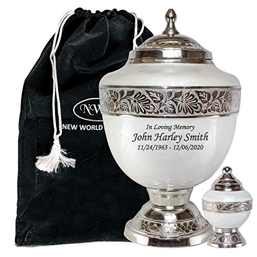 Cremation Urns, Adult Funeral Cremation Urn With Keepsake, Urn For