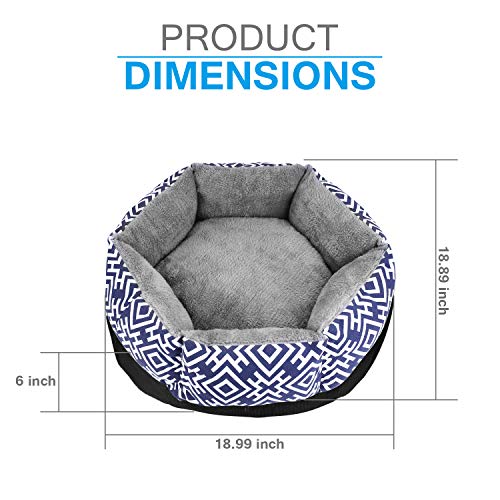 Akarden Cat Bed, Self Warming Pet Bed, Outdoor and Indoor Cat & Dog Bed