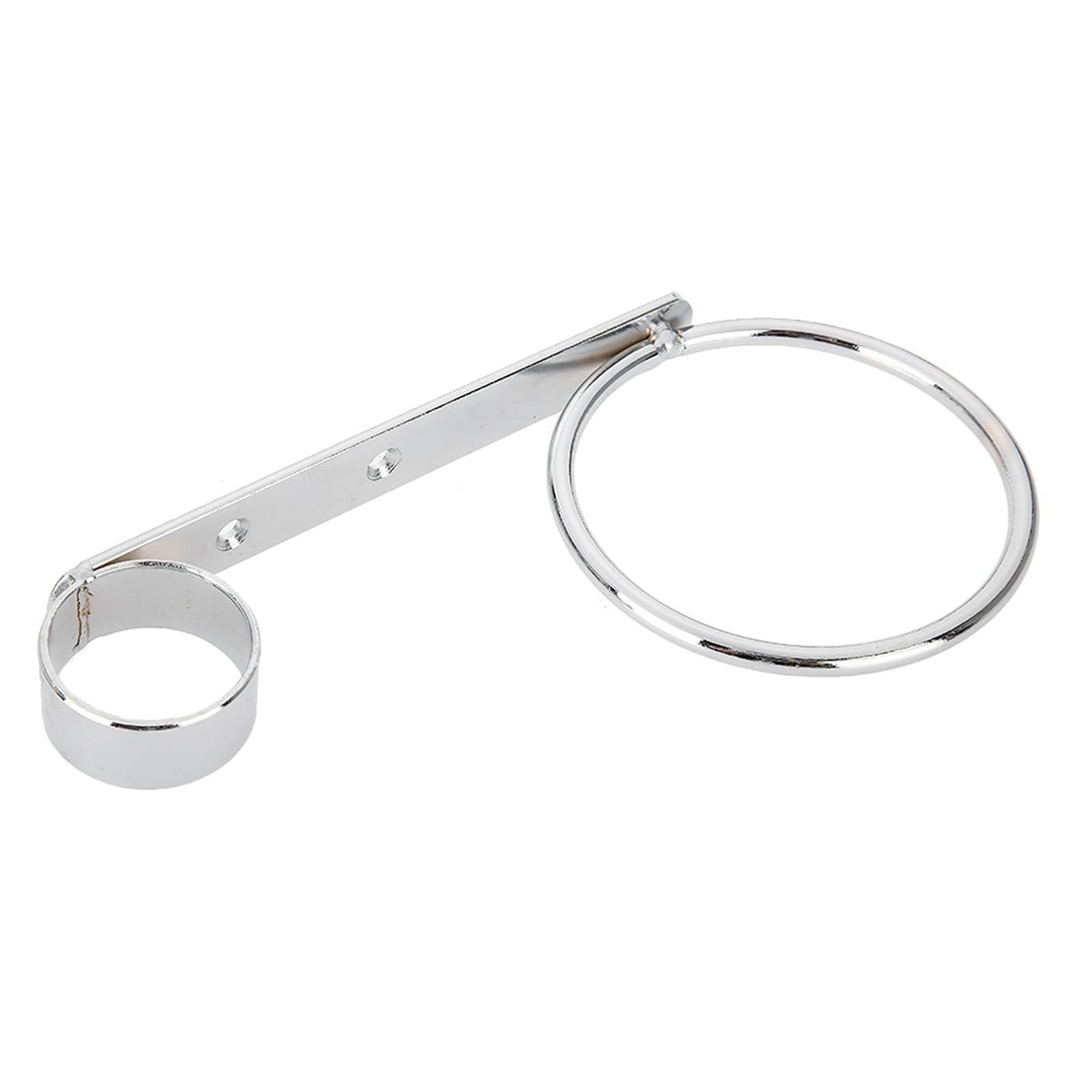 Cocoarm Hair Dryer Holder Hair Straightener Holder Hairdryer Holder Station Wall Mounted Hairdryer Holder, Quality Stainless Steel Hair Dryer Support With Bag Of Accessories For Men Women