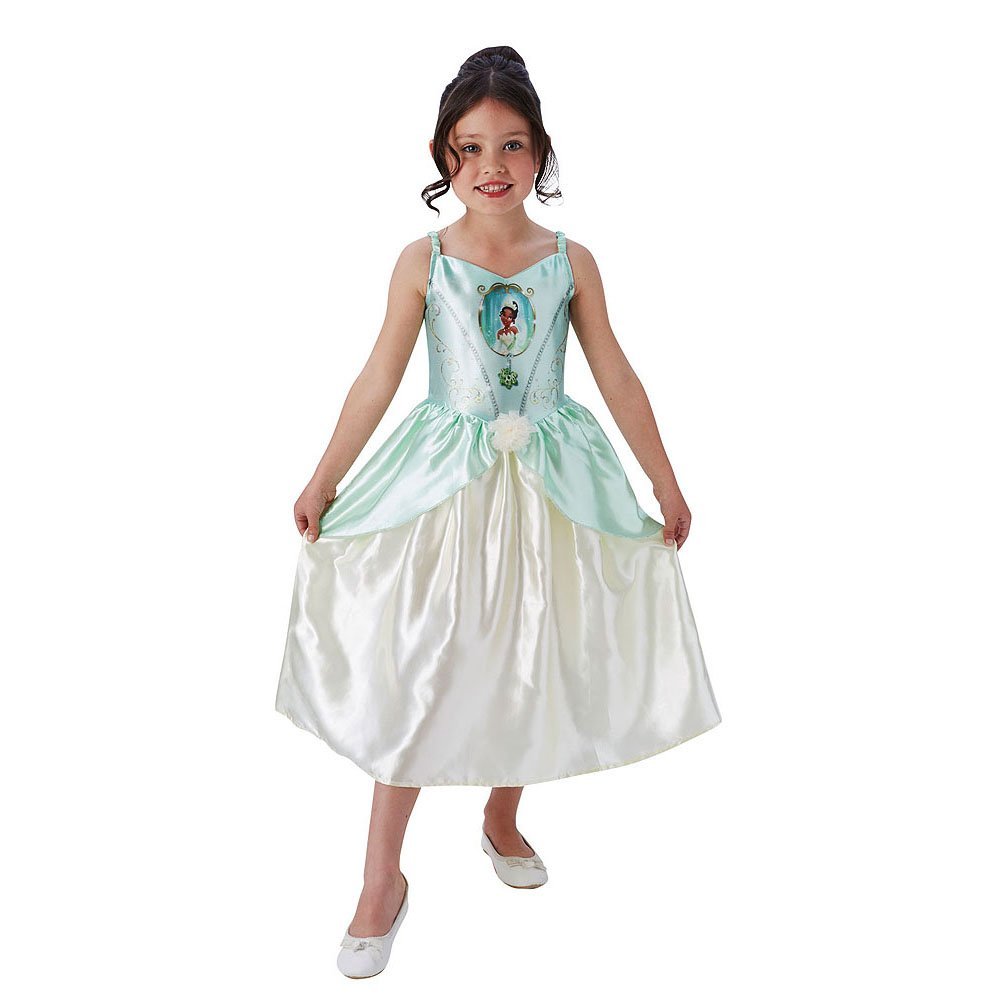 Rubie's Official Tiana Girls Fancy Dress Disney Princess Fairytale Book Childrens Kids Costume