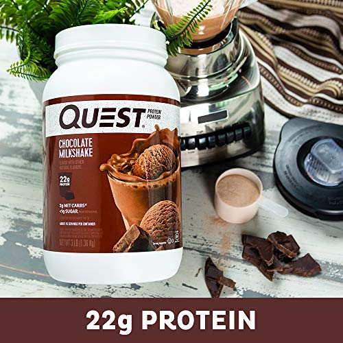 Quest Nutrition Chocolate Milkshake Protein Powder - Image 5