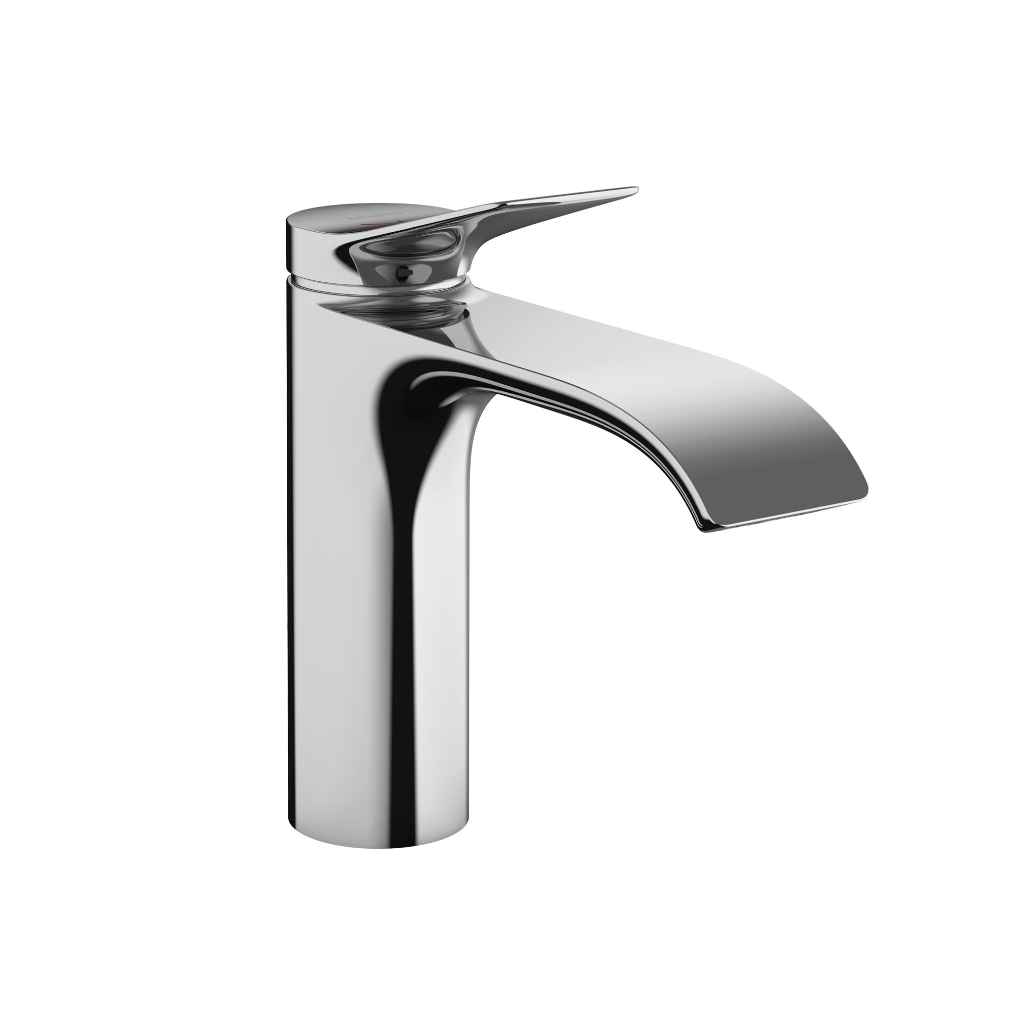 Photo 1 of hansgrohe Vivenis Modern 1-Handle 1-Hole 7-inch Tall Bathroom Sink Faucet in Chrome, 75020001