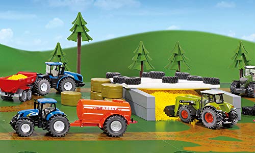 siku 5606, Fahrsilo mit Plane, Reifen und Granulat, Kunststoff, Multicolor, Ideal für den Farmbereich – Bild 5