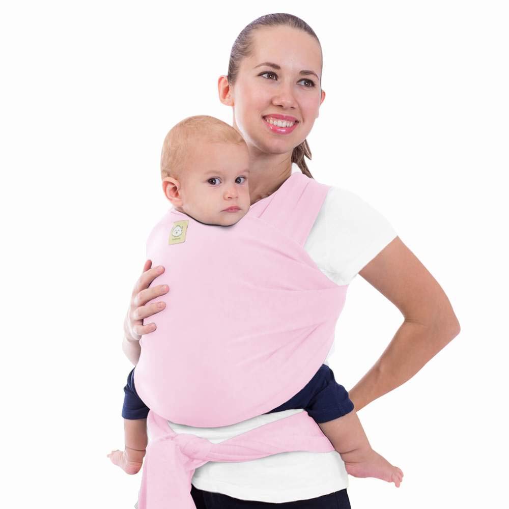 pink ergo baby carrier