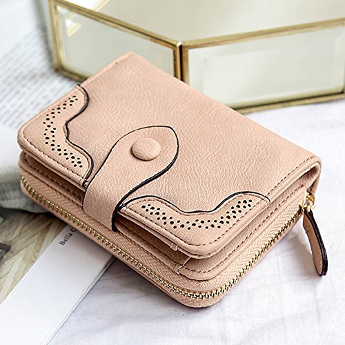 Women Clutch Hollow Lace Short Purse Wallet Card Holder Handbag Bag