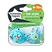 Tommee Tippee Closer to Nature Fun Style Soothie Baby Pacifier, 6-18 Months - Boy, 6 Pack