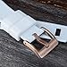 Barton Elite Watch Band Replacement Buckle - Choose Color & Width - Brushed Finish - 18mm Rose Gold